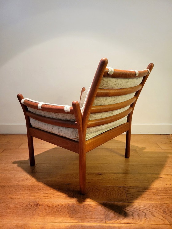 Image 1 of 2x Genius Sessel von Illum Wikkelsø für C.F.C. Silkenborg