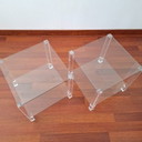 Set of 2 Side Tables "The Hague" Bor Design - Unsigned