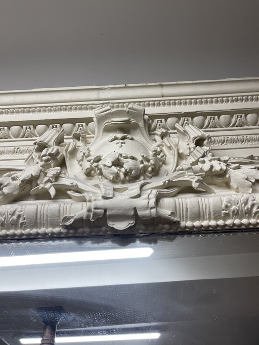 Miroir ancien XXL avec moulures