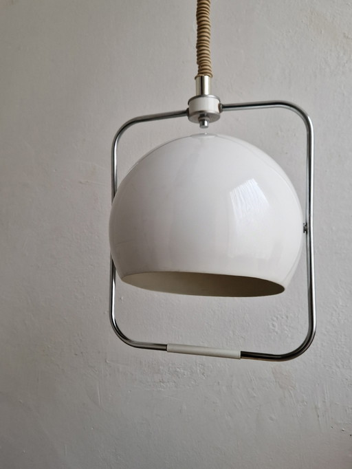 Vintage Gepo hanglamp space age design verstelbaar
