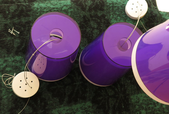 Image 1 of 3x Pedrali violet, dubbel, L001S/AA, 