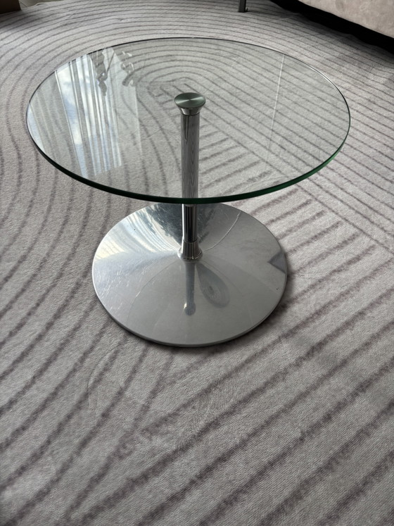 Artifort Side table – Glass, Metal (photo 2 of 5)
