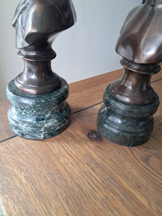 Image 1 of Busti di bronzo