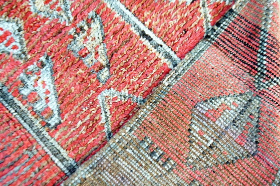 Image 1 of Vintage Marokkaans vloerkleed Zemmour - 244 x 155 cm | Roze