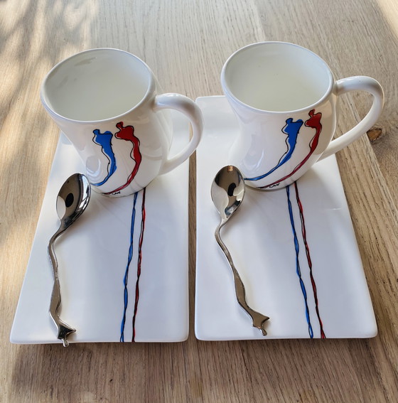 Image 1 of Corry Ammerlaan Tassen und Untertassen – Zusammenarbeit