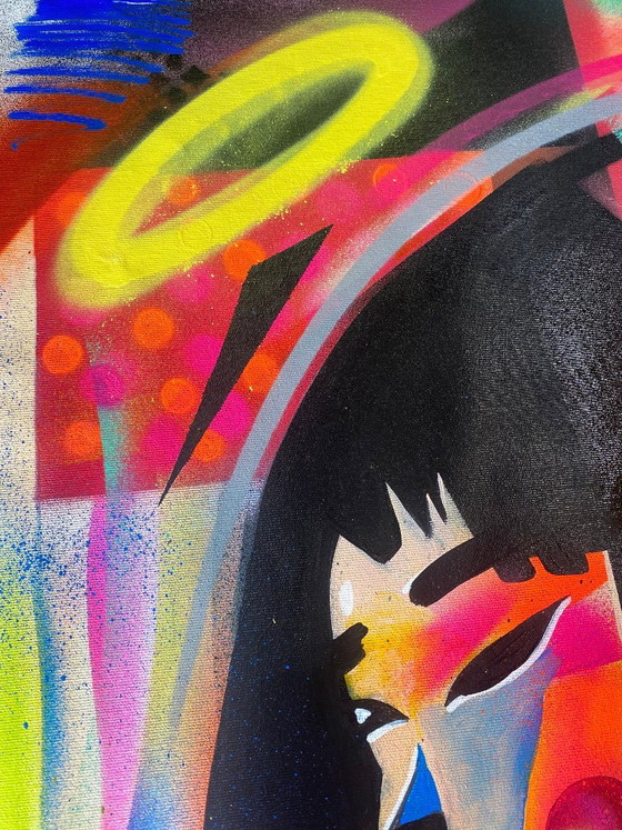 Youthone - Neon Empress - Artist Canvas – Paintings & Drawings (photo 8 of 20)