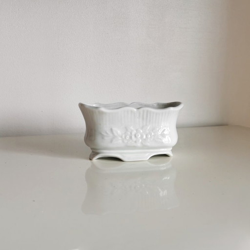 MACETERO –TIESTO - JARDINERA ANTIGUA PARA CACTUS