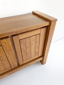Sideboard aus französischem Ulmenholz, 1980er Jahre