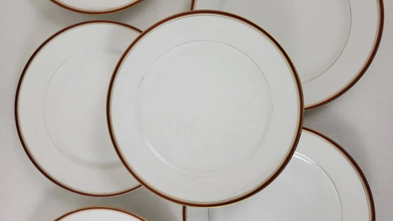 6 white porcelain dinner plates – Crockery, Ceramic (photo 3 of 8)