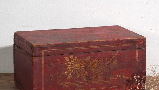 Small antique garnet red case (c.1900) #43 – Display cabinets (photo 3 of 40)