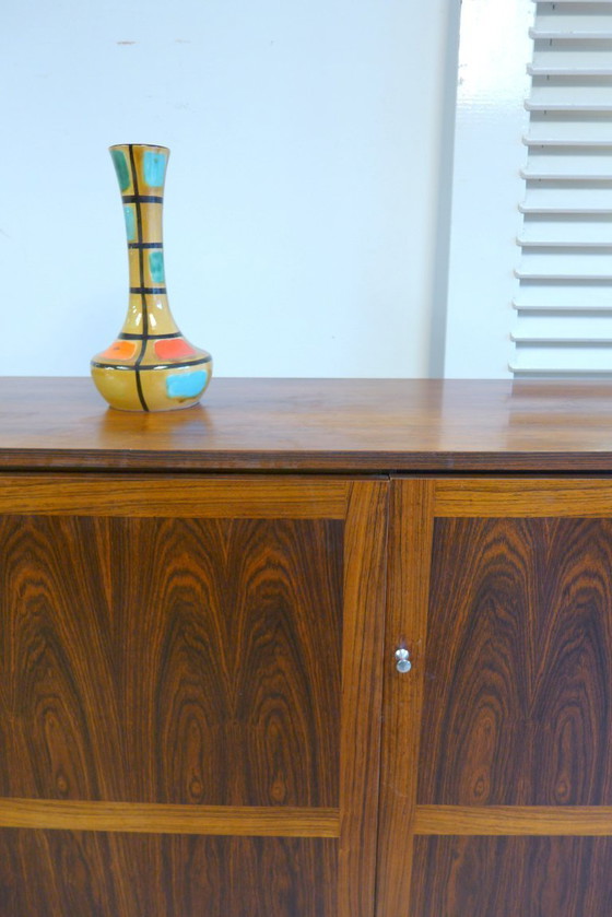 Image 1 of Prachtig midcentury vintage palissander highboard wandkast