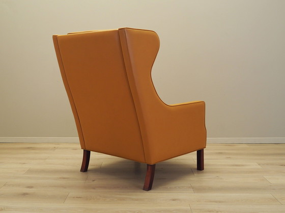 Image 1 of Oranger Sessel, dänisches Design, 1970er Jahre, Produktion: Dänemark