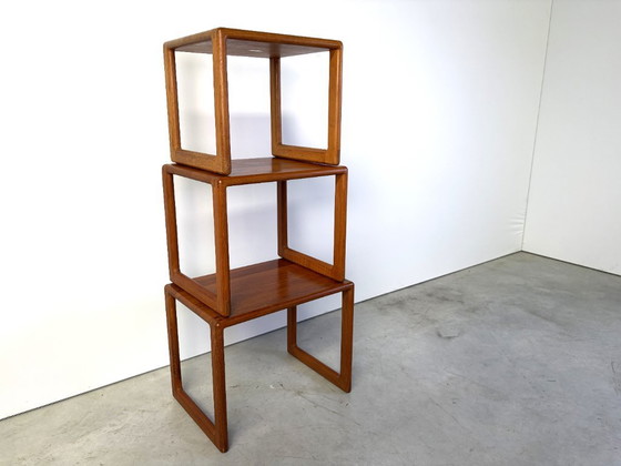 Tables d'appoint scandinaves de Dyrlund, années 1960 – Bois (photo 11 of 12)