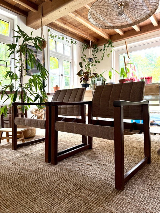 Fauteuil Safari « Diana », designer Karin Mobring, vintage