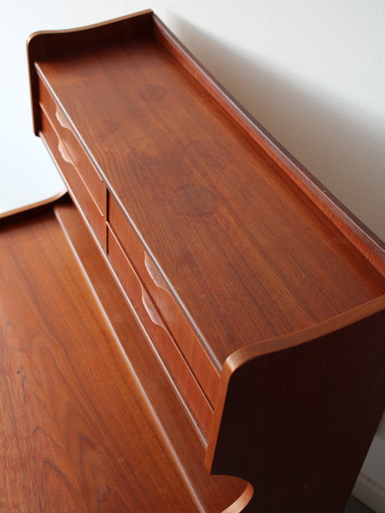 Image 1 of Vintage Deense secretaire in teak 