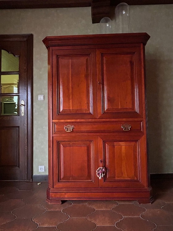 Image 1 of Kersenhouten eetkamer
