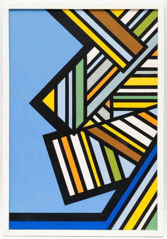 Image 1 of Guy Vandenbranden - Untitled 1984 - Gouache on paper - Unique work