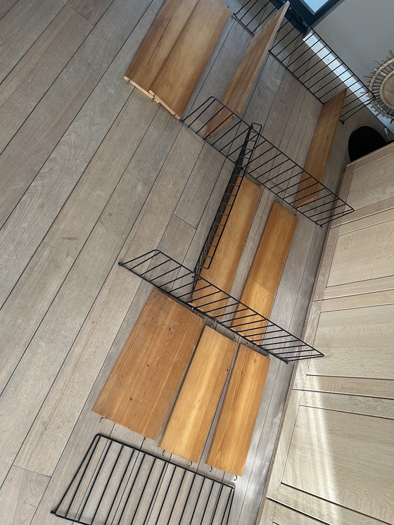 Image 1 of Vintage design Nisse String wall system including reading shelf!