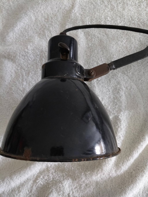 Lampada a forbice vintage con marchio DRGM