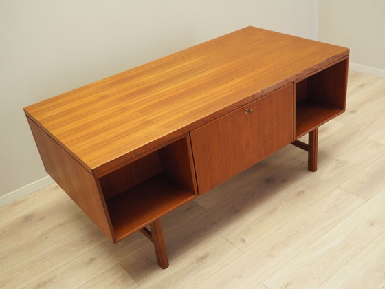 Image 1 of Teak desk, Danish design, 1970s, production: Denmark