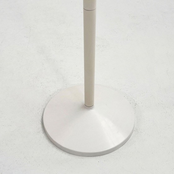 Image 1 of White Standing Towel Rack by Makio Hasuike for Gedy, 1970s