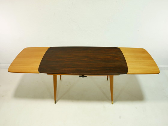Image 1 of Table basse vintage - hauteur réglable, années 60, Germany