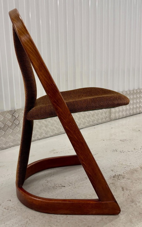 Image 1 of Ensemble de 4 chaises au design vintage