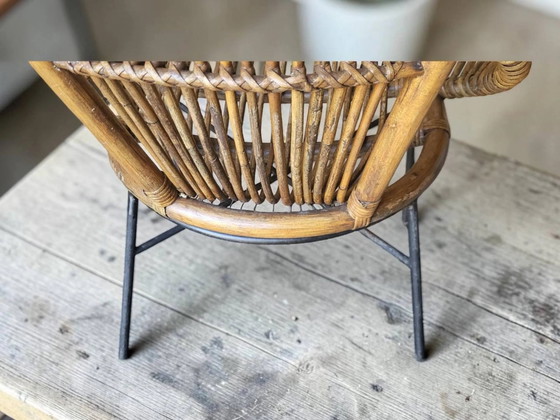 Poltrona in rattan anni '60 – Sedie da giardino, Wicker, Vintage (photo 9 of 15)