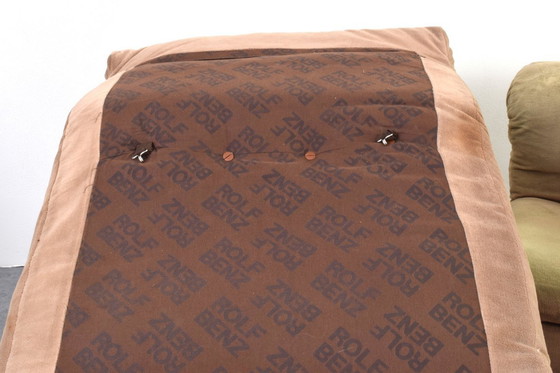 Image 1 of Sofá esquinero modular de mediados de siglo de Rolf Benz, década de 1970.