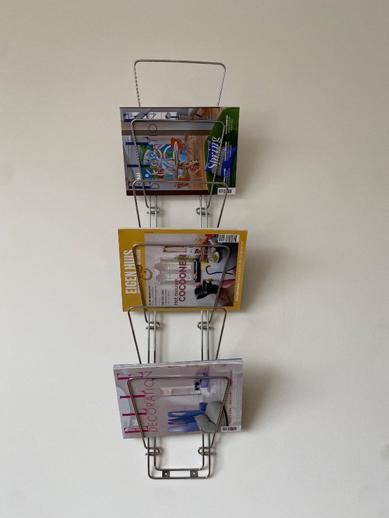 Image 1 of Portariviste vintage in cromo