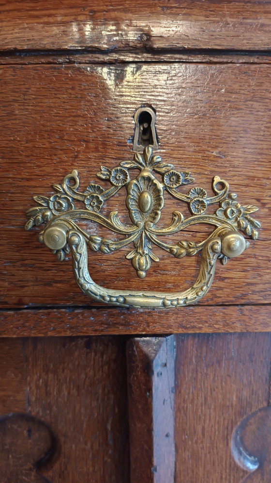 Image 1 of Antieke en authentieke Biedermeier penantkast | 1875