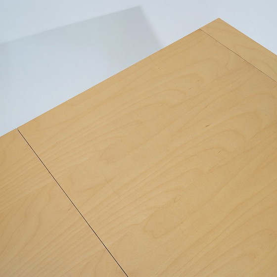 Image 1 of Maple table with extendable top, 1970s