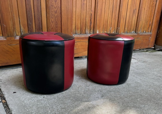Set of Mid-Century Ottoman, 1950s – Footstools & poufs, Mid Century Modern (photo 2 of 6)