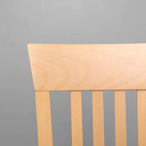 Image 1 of Pair of vintage beechwood chairs