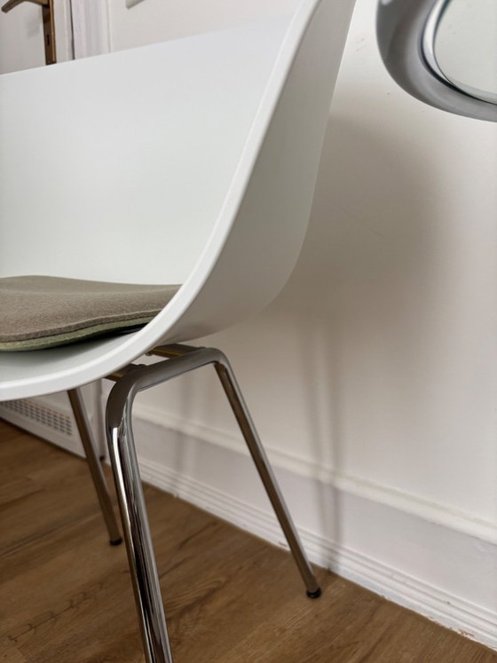 2 Chairs, Hay About a chair. AAC26, white, like new – Dining chairs, Plastic (photo 5 of 5)