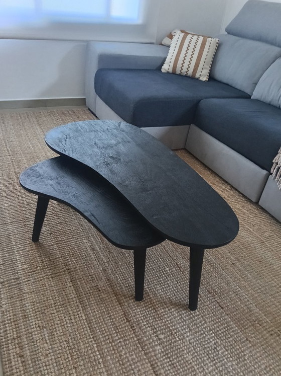 By-Boo Guus Schwarze Couchtische – 2er-Set – Mangoholz – Wood (photo 6 of 7)
