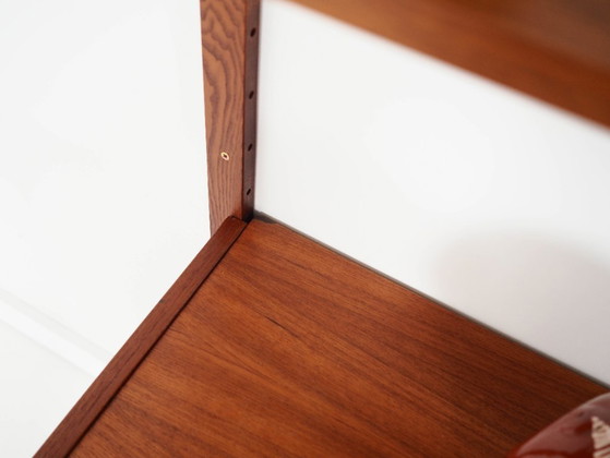 Image 1 of Teak modular bookcase PS System, Danish design, 1960s, manufactured by Randers Møbelfabrik