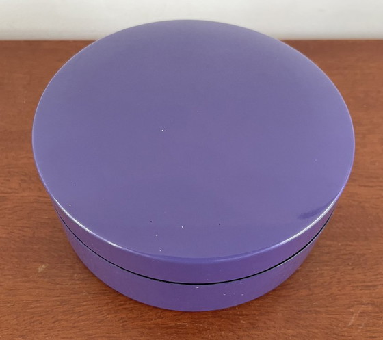 Image 1 of Laurids Lønborg - Ensemble de dessous de verre violet vintage