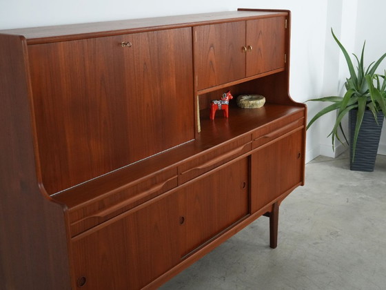 Image 1 of Teakhouten dressoir, Deens design, jaren 60, productie: Denemarken