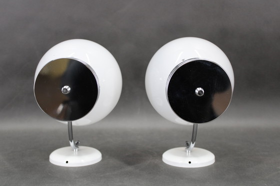 Image 1 of Pareja de apliques italianos de Murano de los años 70