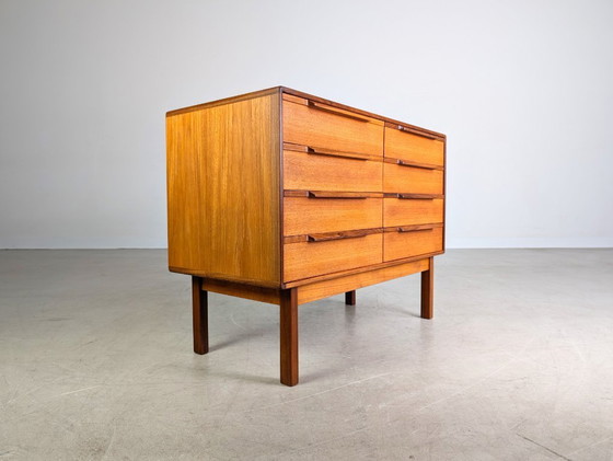 Image 1 of Origineel Asko Finland dressoir midcentury ladekast vintage teak3