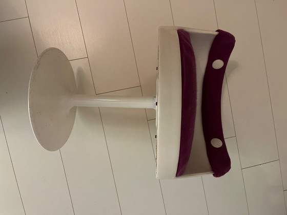 Image 1 of Chaise tulipe vintage « ère spatiale » (également appelée chaise tulipe), un design emblématique des années 1970