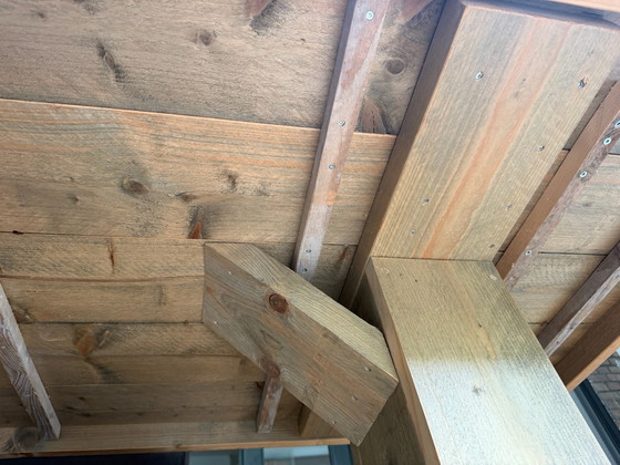 Tavolo da pranzo lungo in legno di ponteggio – Tavoli da pranzo (photo 5 of 7)