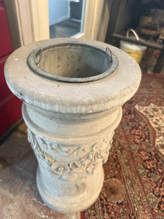 Image 1 of Impressionante colonna vegetale antica ca. 1900-1920