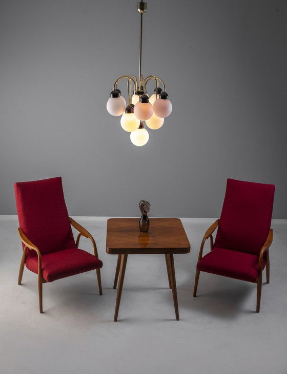 Image 1 of Pair of Armchairs, TON, 1970s