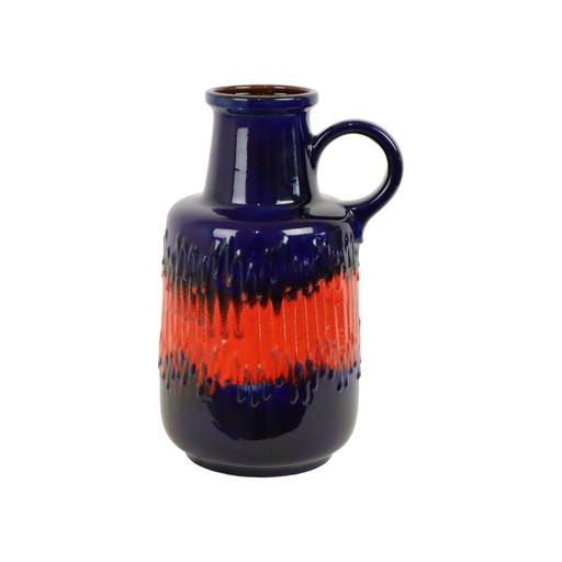 Vintage Blue West Germany Vase