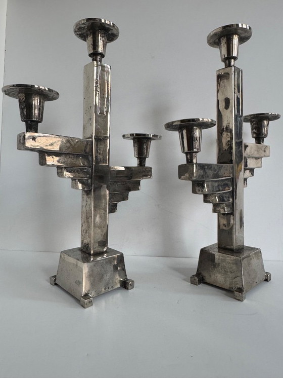 Image 1 of Candelabros Art Déco