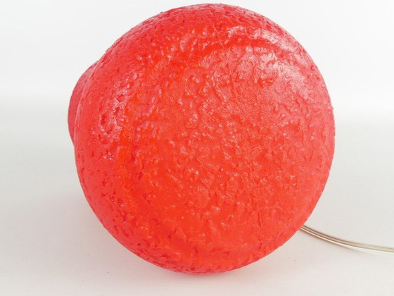 Image 1 of Lampe de table italienne de style spatial – Pierfrancesco Arnone – design rouge – années 1970