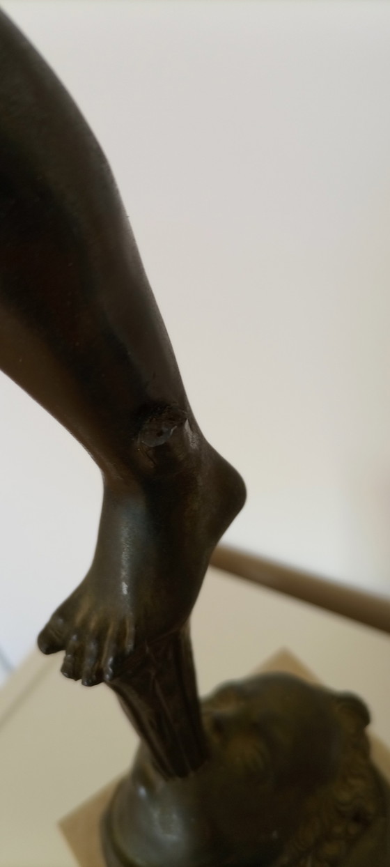 Image 1 of Sculpture de Mercure ailé