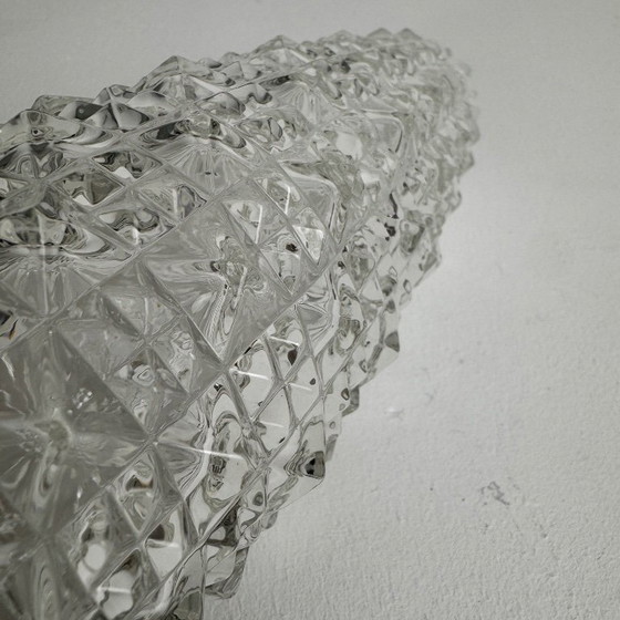 Image 1 of COPPIA DI APPLIQUE VINTAGE "DIAMOND POINT"